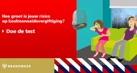 Brandweer voert campagne tegen koolmonoxide ongevallen