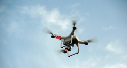 Kleine installateur ontdekt voordelen drone