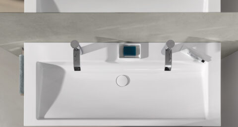 Wastafel voor twee, alstublieft