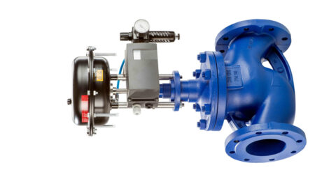 Nieuwe gietstalen regelafsluiter voor de industrie