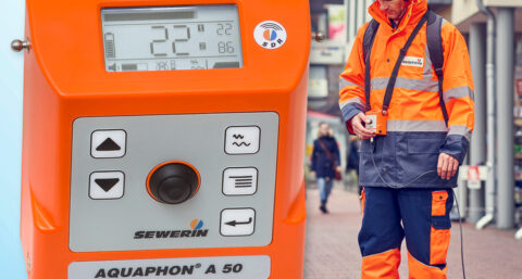 Waterlekken opsporing met  elektro-akoestische meetprincipe