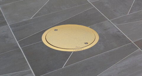 De IP66 vloerdoos van Legrand: klein, rond en waterbestendig