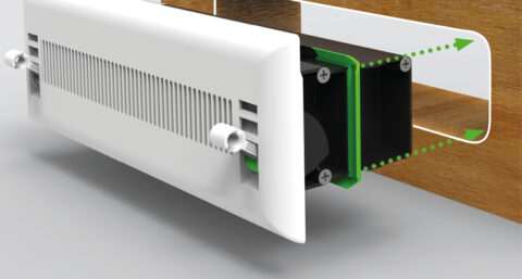 Luchtdicht bouwen vereist goede ventilatie