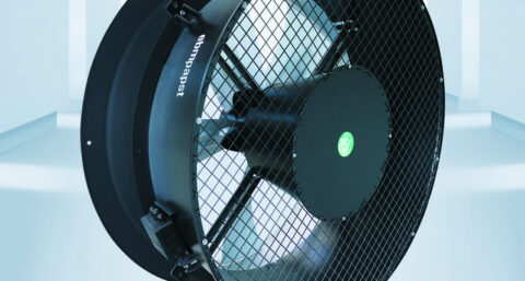 ​Verhoogde efficiëntie en geluidsreductie door AxiTop diffuser