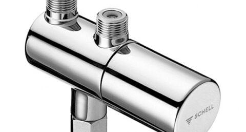 Meer veiligheid door thermostaat voor hoekregelkraan