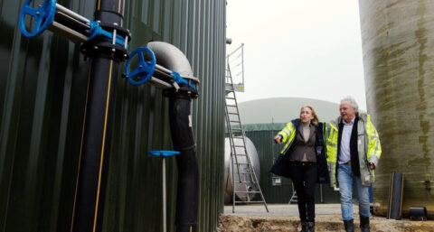 Mestverwerker levert eerste gas aan Biogas Netwerk Twente