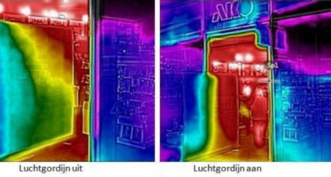 Energie besparen met luchtgordijnen
