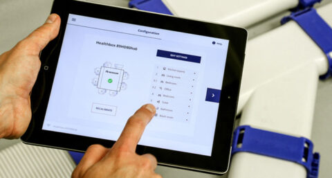 Naar elke kamer de juiste hoeveelheid frisse lucht