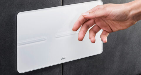 Wc-bedieningsplaten: “Afgeronde hoeken, hoogwaardige materialen”