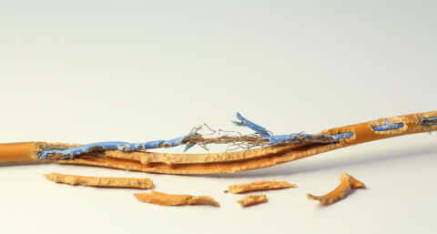 Knaagdieren lusten wel een kabeltje