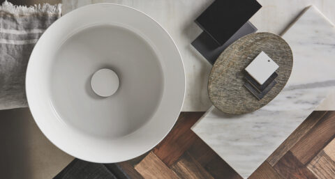 Klassieke waskom met tijdloos design