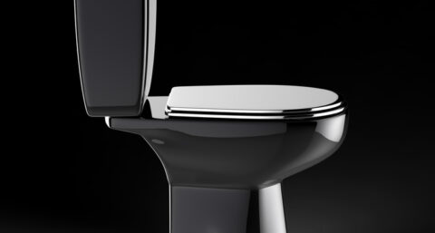 Led-lamp voor in het toilet doodt bacteriën