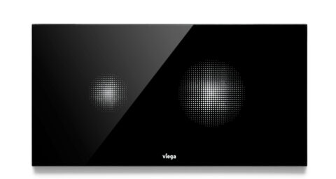 Contactloze bedieningsplaat combineert hygiëne met design