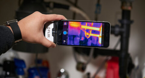 Warmtebeeldcamera via smartphone verder ontwikkeld