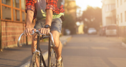 Zonne-energie opwekken terwijl je fietst
