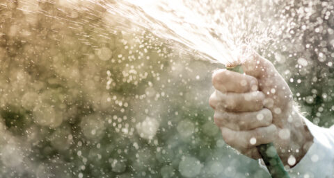 Altijd een douche bij de hand