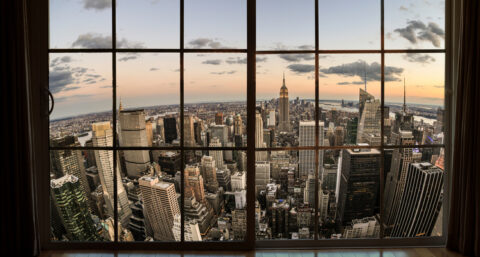 Bewegend appartement heeft wisselend uitzicht