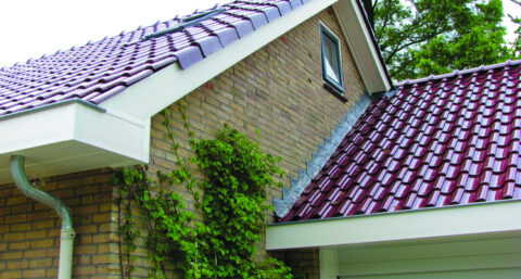 Kunststof dakranden zijn onderhoudsvriendelijk