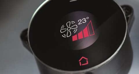 Bedieningssysteem zoals een smartphone werkt eenvoudig