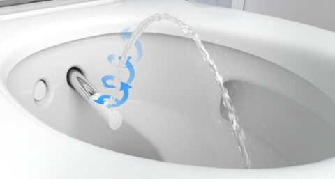 Meer toiletten uitgerust met wc-douche