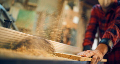 Hout snijden met papier, het is mogelijk