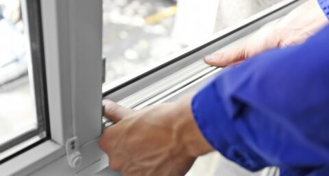 Kozijn met balansventilatie en warmteterugwinning