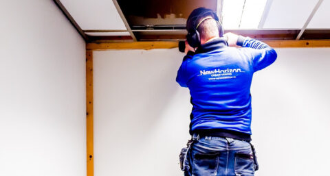 Nieuw hybride circulair wandsysteem van gipsplaten