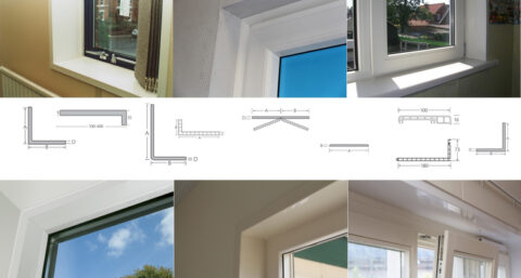 11 soorten dagkantafwerking voor een strak kozijn