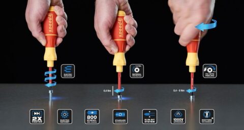 Met deze elektrische schroevendraaier werk je dubbel zo snel
