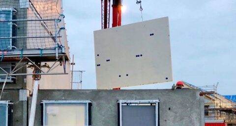 Prefab bouwpanelen: nu in kingsize