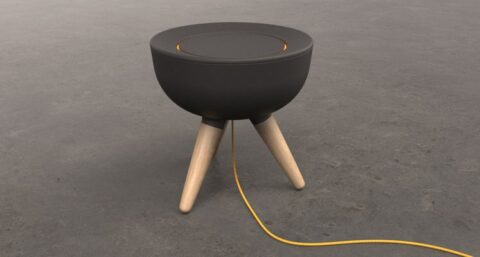 Duurzaam en hip verwarmen met infrarood vuurplaats