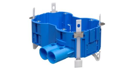 Meer installatiegemak met modulaire dubbele hollewanddoos