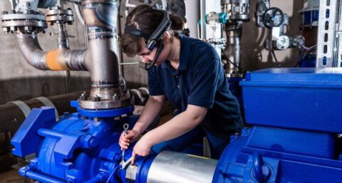 Augmented reality ondersteunt pomp- en afsluiterservice