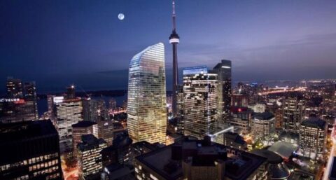 Vormgeving duurzame wolkenkrabber afgestemd op wind