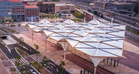 Speciale overkapping busterminal Leidsche Rijn in gebruik én genomineerd