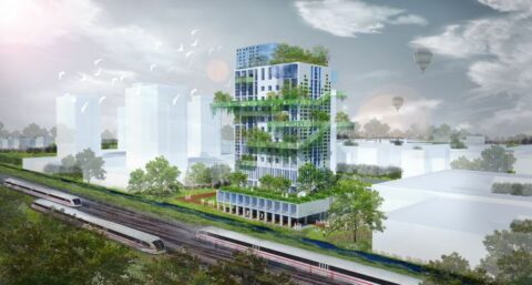 Plan `Open Bajes` wint internationale ontwerpwedstrijd voor Bijlmerbajes