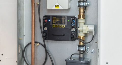 Elektronisch gebruikersstation voorkomt legionellabesmetting