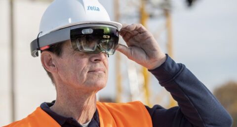 Mixed reality op de bouwplaats met Hololens