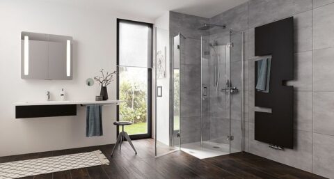 Doordacht design wint ook in de douche