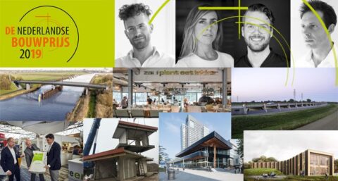 Genomineerden Nederlandse Bouwprijs 2019 bekend