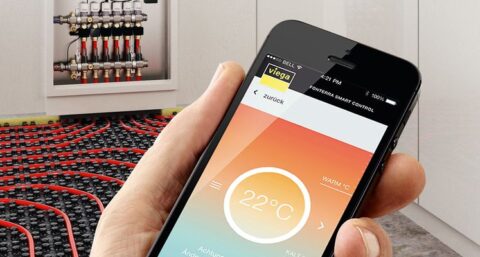 Altijd de juiste temperatuur met innovatieve regeling voor vloerverwarmingssystemen