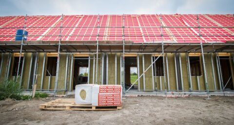 Nieuw dragend bouwsysteem van steenwol toegepast in NOM-woningen