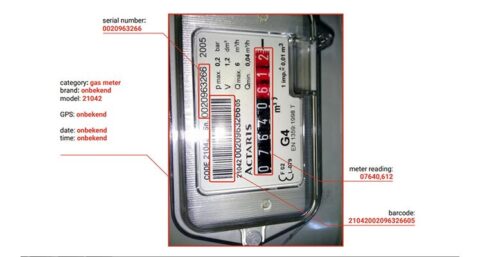 Slimme software zorgt voor snelle en nauwkeurige opname meterstanden