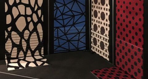 Introductie entreematten met fantasierijke patronen