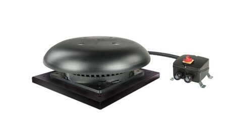 Nieuwe extreem compacte dakventilatoren