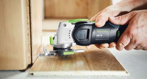 Nauwkeuriger zagen bij maximaal vermogen met nieuwe accu-oscillerende machine