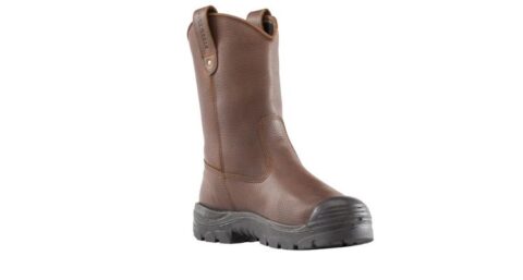 Deze veiligheidslaars geeft kwetsbare wreef extra bescherming