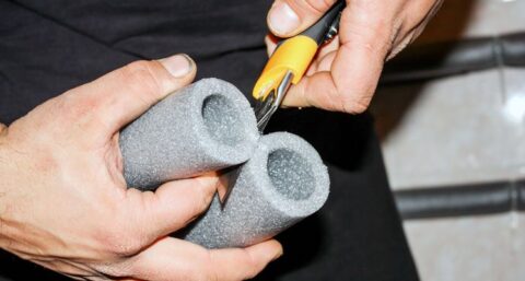 Verwarming: buisisolatie en radiatorfolie