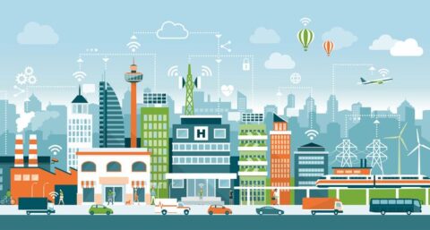 Pratende panden vormen slimme stad