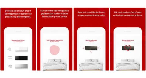 Augmented Reality app helpt bij uitzoeken airco of warmtepomp